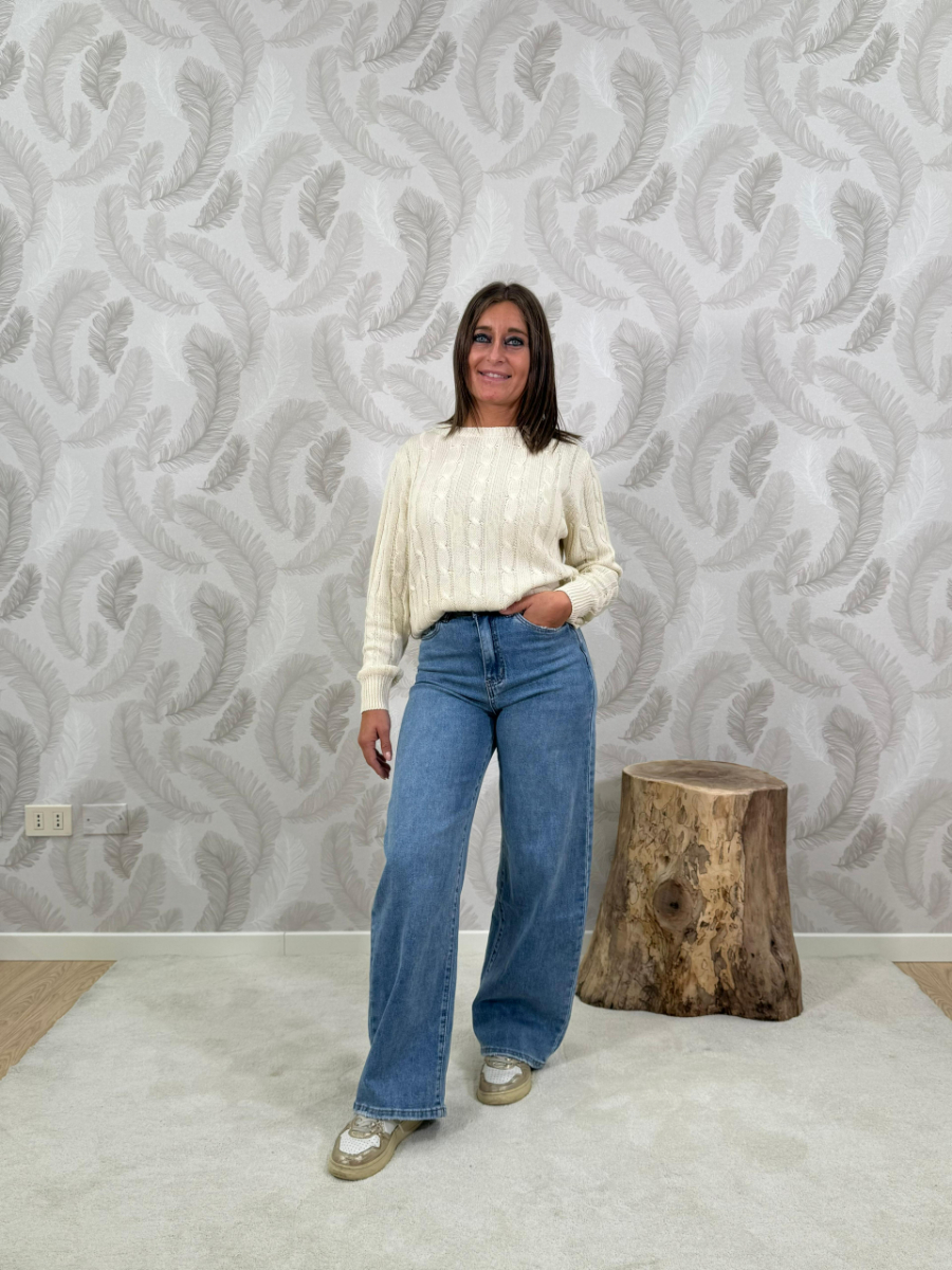 Jeans wide leg - immagine 2