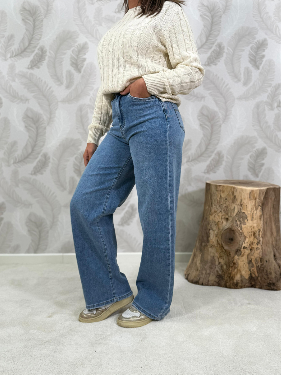 Jeans wide leg
